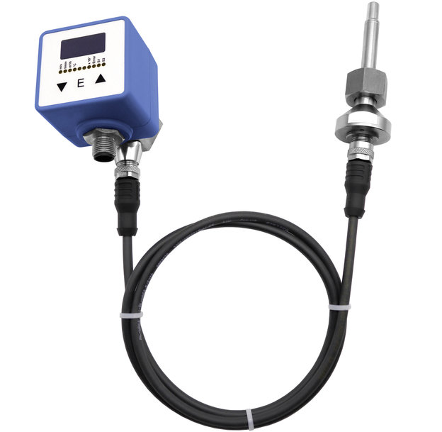 EGE-Elektronik has launched a new flow measurement system with a separate evaluation unit and an IO-Link interface